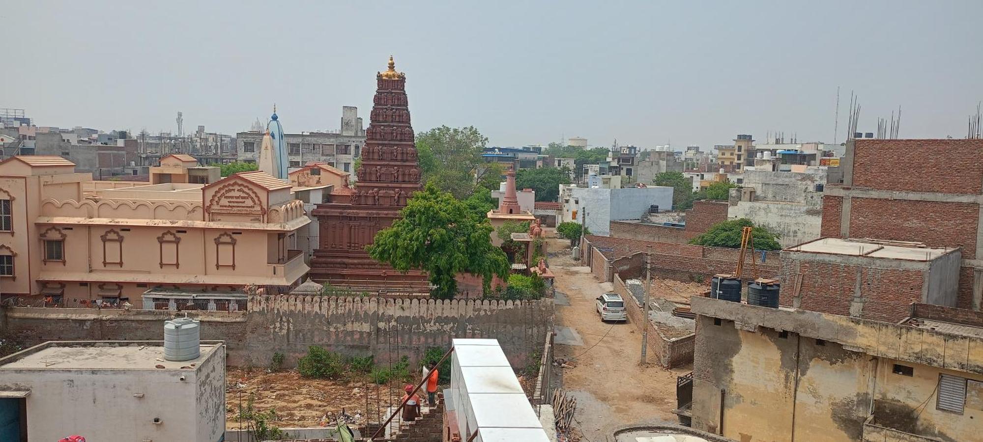 New Gayatri Palace Near Prem Mandir Vrindāvan Exteriör bild